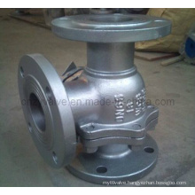 "L" Three-Way Type Dn65 Pn16 Floating Ball Valve